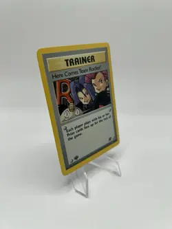 Pokemon TCG Here Comes Team Rocket! 15/82 Team Rocket 1st Edition Holo Rare - LP - Image 3