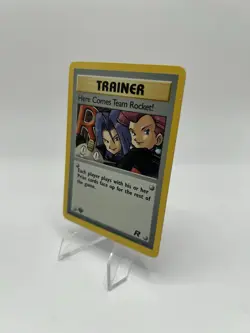 Pokemon TCG Here Comes Team Rocket! 15/82 Team Rocket 1st Edition Holo Rare - LP - Image 4