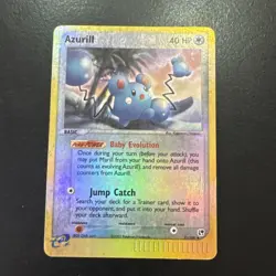 Azurill 31/100 Pokemon TCG Sandstorm eReader Normal LP/MP - Image 1