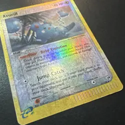 Azurill 31/100 Pokemon TCG Sandstorm eReader Normal LP/MP - Image 3