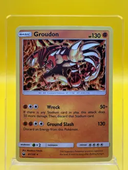 ✊Groudon 81/168 - S&M Celestial Storm Holo Rare Pokemon Card NM - Image 1