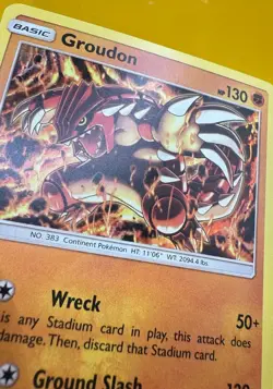 ✊Groudon 81/168 - S&M Celestial Storm Holo Rare Pokemon Card NM - Image 3
