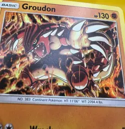 ✊Groudon 81/168 - S&M Celestial Storm Holo Rare Pokemon Card NM - Image 5