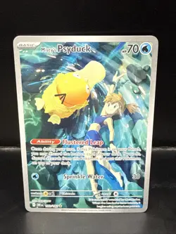 Pokemon TCG Misty's Psyduck Scarlet & Violet 193/182 Destined Rivals NM - Image 1