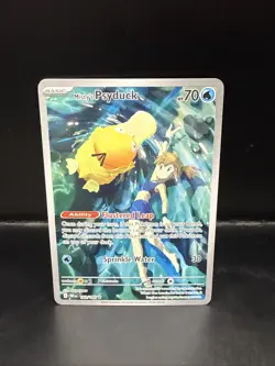 Pokemon TCG Misty's Psyduck Scarlet & Violet 193/182 Destined Rivals NM - Image 4