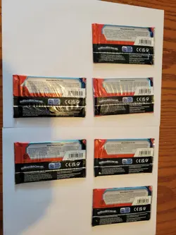 Pokemon TCG Destined Rivals Booster Pack Lot of 6 - Image 2