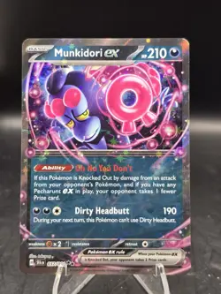 Pokemon TCG Munkidori ex 037/064 Shrouded Fable Double Rare Holo NM - Image 1