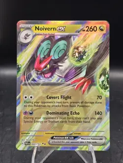 Pokemon TCG Noivern ex 069/091 Sv: Paldean Fates Double Rare Holo NM - Image 1
