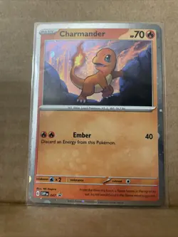 Charmander Cosmos Holo Black Star Promo - SVP047 - Scarlet & Violet Pokemon TCG - Image 4
