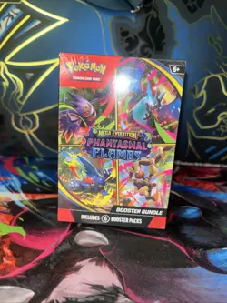 Phantasmal Flames Booster Bundle - Factory Sealed - Pokemon TCG Mega Evolutions! - Image 1
