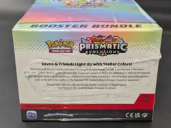 Pokemon SV8.5 Prismatic Evolutions Sealed Booster Bundle Display Case - Image 3