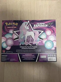 Pokemon TCG Galarian Rapidash V Box New Sealed - Image 2