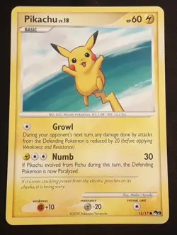 Pikachu 15/17 POP Series 9. Pokemon TCG LP - Image 1