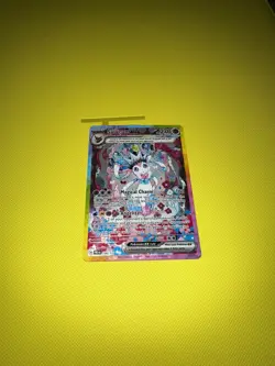 Pokemon Sylveon ex 156/131 Prismatic Evolutions Holo SIR Special Rare - Image 3