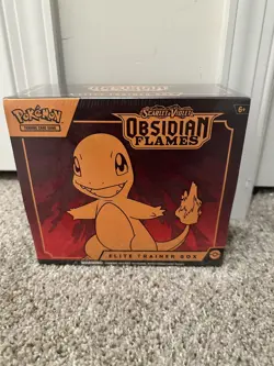 Pokemon: Scarlet & Violet | Obsidian Flames ETB | Elite Trainer Box | NEW SEALED 820650853913 - Image 1