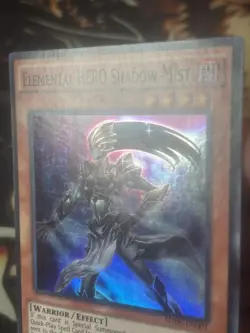 Yugioh: Elemental HERO Shadow Mist - SDHS-EN001 - Super Rare - 1st Edition - LP - Image 3