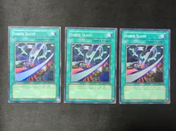 * 3x - Saber Slash - ANPR-EN058 - Super Rare - Played - Image 1