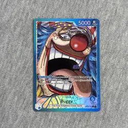 One Piece Emperors In The New World Buggy OP09-042 Leader Alternate Art English - Image 1