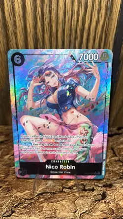 Nico Robin (Alternate Art) OP12-087 Legacy of the Master Foil - Image 1