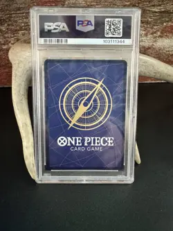 One Piece CCG Trafalgar Law OP01-047 Romance Dawn English Edition PSA 10 - Image 2