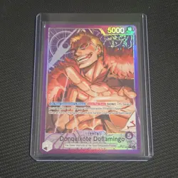 Donquixote Doflamingo - OP14-060 (Alternate Art) - The Azure Sea's Seven (OP14) - Image 1