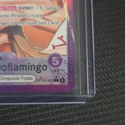Donquixote Doflamingo - OP14-060 (Alternate Art) - The Azure Sea's Seven (OP14) - Image 5