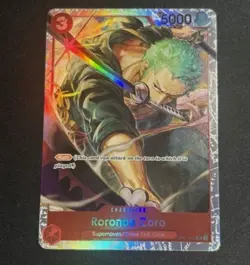 Roronoa Zoro OP01-025 - One Piece TCG - Ultra Deck: The Three Captain Foil NM SR - Image 1