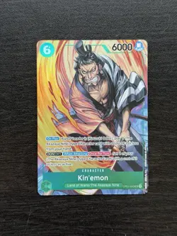 One Piece TCG #OP01-040 KIN'EMON Character * Alt Art * Romance Dawn * English - Image 1