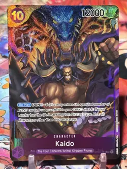 KAIDO - One Piece TCG OP01-094 - AA Alt Art Super Rare - Romance Dawn - Image 1
