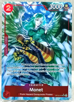 Monet OP10-016 Alt Art SR OP10: Royal Blood One Piece CGC NM - Image 1