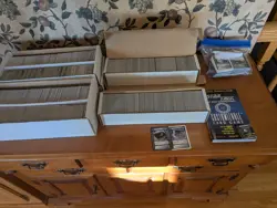 Star Trek The Next Generation CCG Game Cards Black & White 6000+Guide Large Lot - Image 1