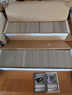 Star Trek The Next Generation CCG Game Cards Black & White 6000+Guide Large Lot - Image 3