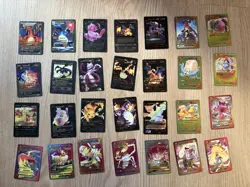 Large Pokemon Card Lot + ZLCA TCG Deck Box - Originals + AliExpress Metal Cards - Image 4