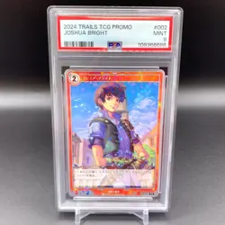 PSA 9 PROMO Joshua Bright Kiseki Trails Trading Card Game TCG Card - Image 1