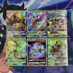 Pokemon Tcg Card Lot Of 6 GX Ultra Rares English NM/M - Image 1