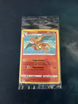 SEALED Special Delivery Charizard SWSH075 Pokemon Promo Card Holo Mint - Image 1