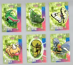 Pokemon Card Database Attacks CATERPIE, METAPOD, BUTTERFREE, WEEDLE, KAKUNA.. - Image 1