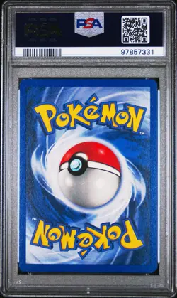 Vintage Pokemon Card Base Set II 2 Squirtle 93/130 2000 WOTC PSA 9 Mint - Image 2