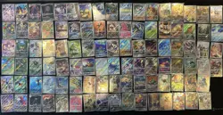 Pokemon Card Game Japanese Lot Set 100 CARD Art Rare Ar Different Types BULK - Image 1