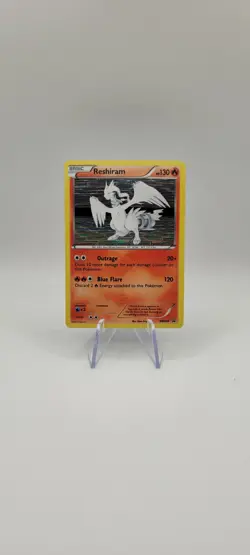 Pokemon TCG: Reshiram BW004 Holo Rare - Black & White Black Star Promo Card NM - Image 1