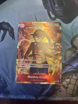 Monkey.D.Luffy (Treasure Booster Set) ST10-006 One Piece Promotion Cards Foil - Image 1