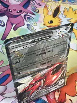 Pokemon TCG Scizor EX 111/162 Holo Double Rare Temporal Forces Card - Image 3