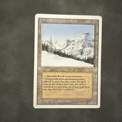 MTG Taiga 1994 Revised Vintage Dual Land Magic Card Reserved List - Image 1