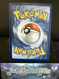 Pokemon Card Lunala GX SM17 Black Star Promo Half Art Holo Rare Played - Image 2
