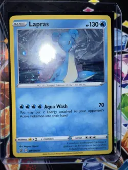 Pokemon TCG Champions Path Promo Lapras Holo Card SWSH051 *MINT* - Image 1