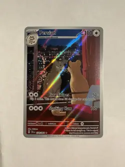 Pokemon TCG Persian Full Art Holo Card Shrouded Fable 078/064 NM Condition - Image 1
