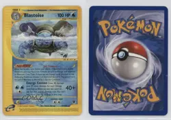 Blastoise Pokemon e-Card Series Expedition #37 2002 - Image 3