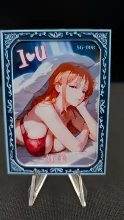 One Piece Nami Metal Card - Image 1