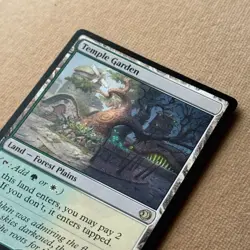 Temple Garden MTG #0268 - Lorwyn Eclipsed Non-Foil NM IN HAND - Image 2