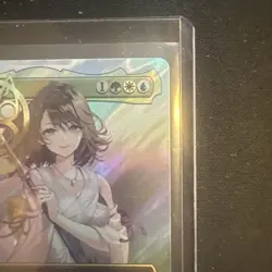 Magic the Gathering Yuna, Grand Summoner Surge Foil 216 Final Fantasy Japanese - Image 3